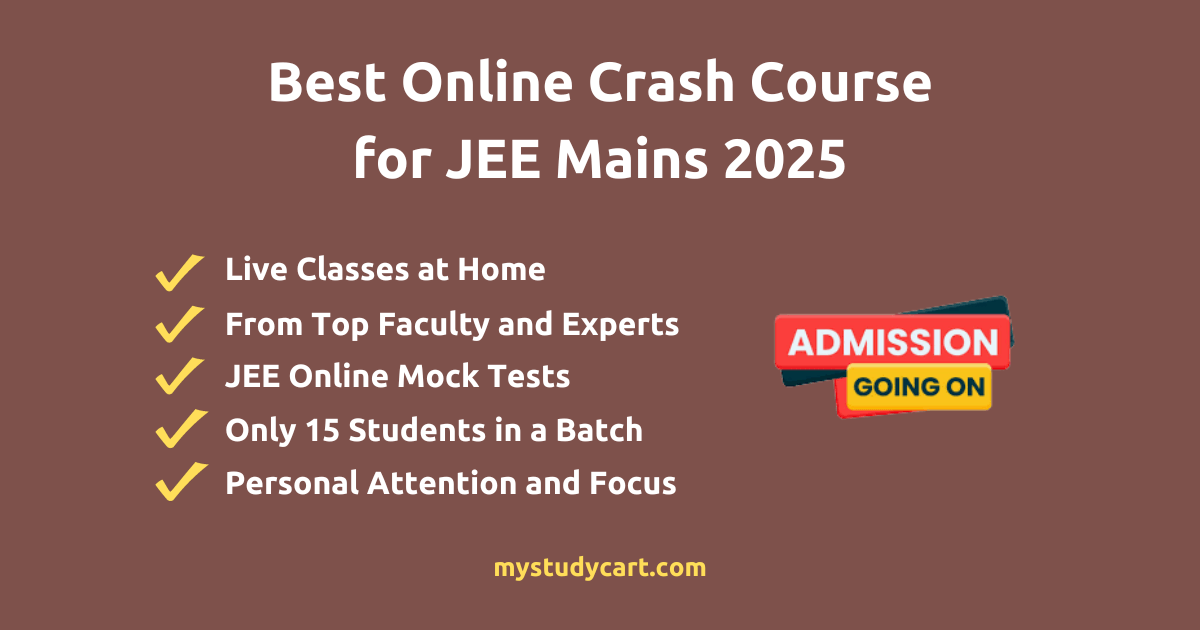 JEE Mains 2025 Crash Course