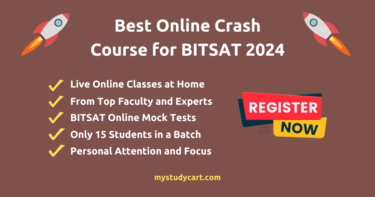 BITSAT Crash Course Online