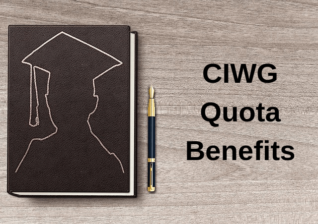 CIWG Quota Benefits in DASA.
