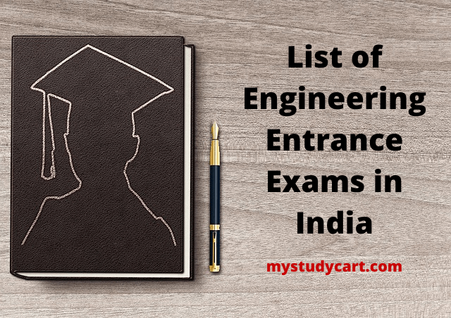 Engineering Entrance Exams in India.