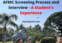 AFMC screening and interview experience.