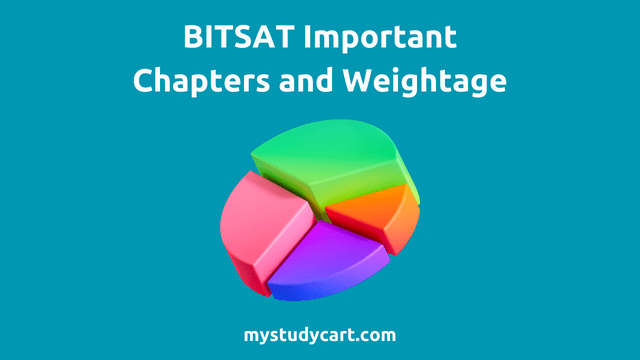 BITSAT important chapters
