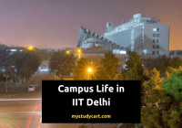 Campus life in IIT Delhi