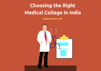Choosing right medical college in India.