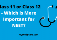 Class 11 or 12 more important for NEET.