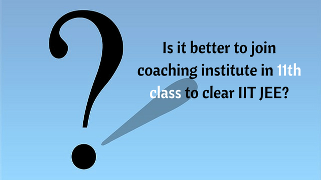 coaching institute 11th class iit jee