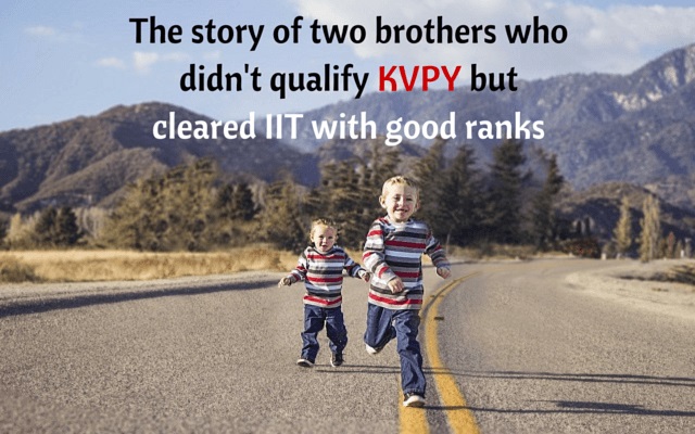 didn't qualify kvpy but cleared iit