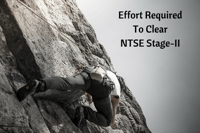 effort required to clear ntse stage 2