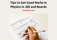 Good marks in physics JEE boards.