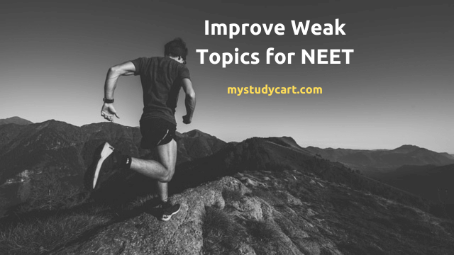 Improve weak topics for NEET.