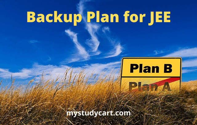 JEE backup plan