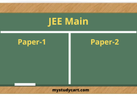 JEE Main paper 1 and 2 difference.