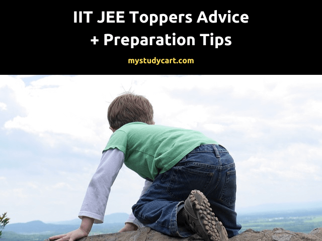 JEE toppers advice and tips.