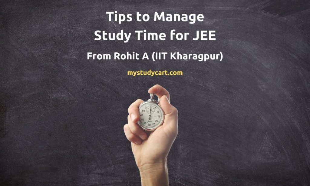 Manage study time for JEE