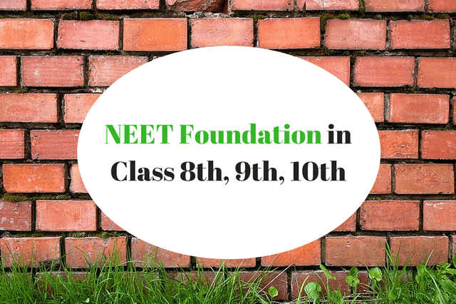 NEET preparation in class 8