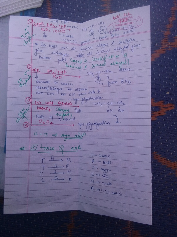 handwritten-notes-for-neet-organic-chemistry