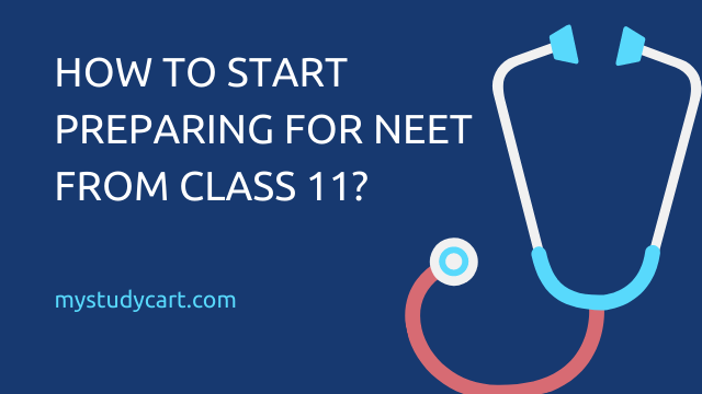 NEET preparation in class 11.