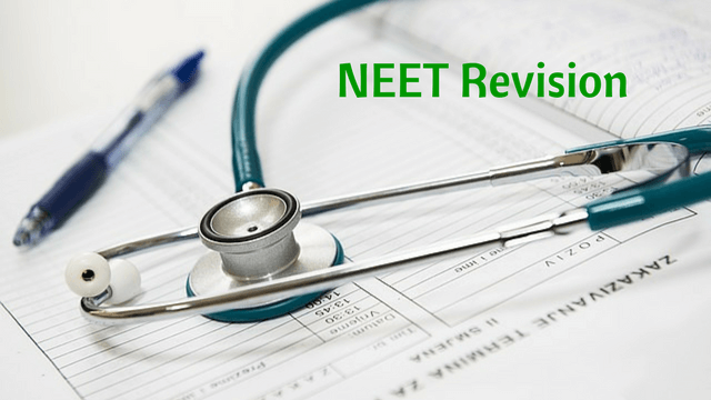 NEET revision strategy.