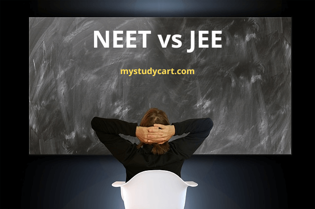 NEET vs JEE comparison.