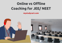 Online vs offline coaching for JEE NEET