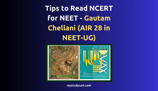 Tips to read NCERT for NEET.