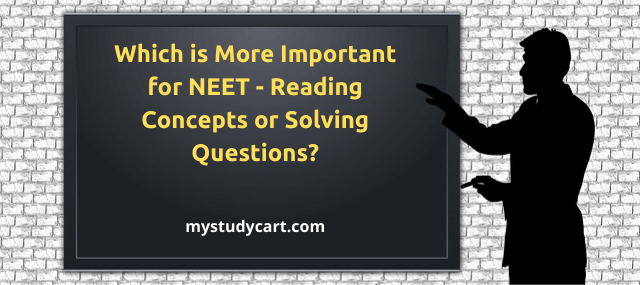 Reading concept solving questions.