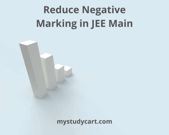 Reduce negative marking in JEE.