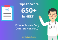 Tips to score 650+ in NEET