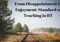 standard of teaching in iit
