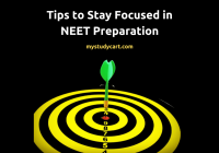 Tips to stay focused for NEET.