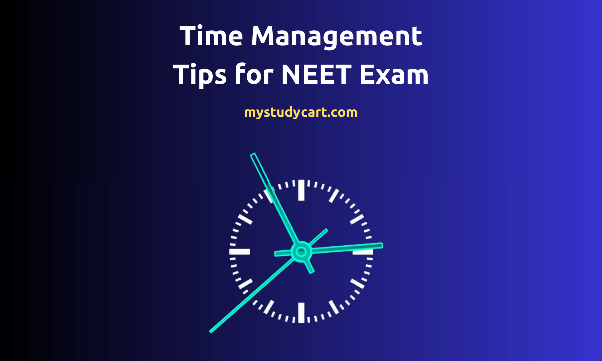 Time management tips for NEET