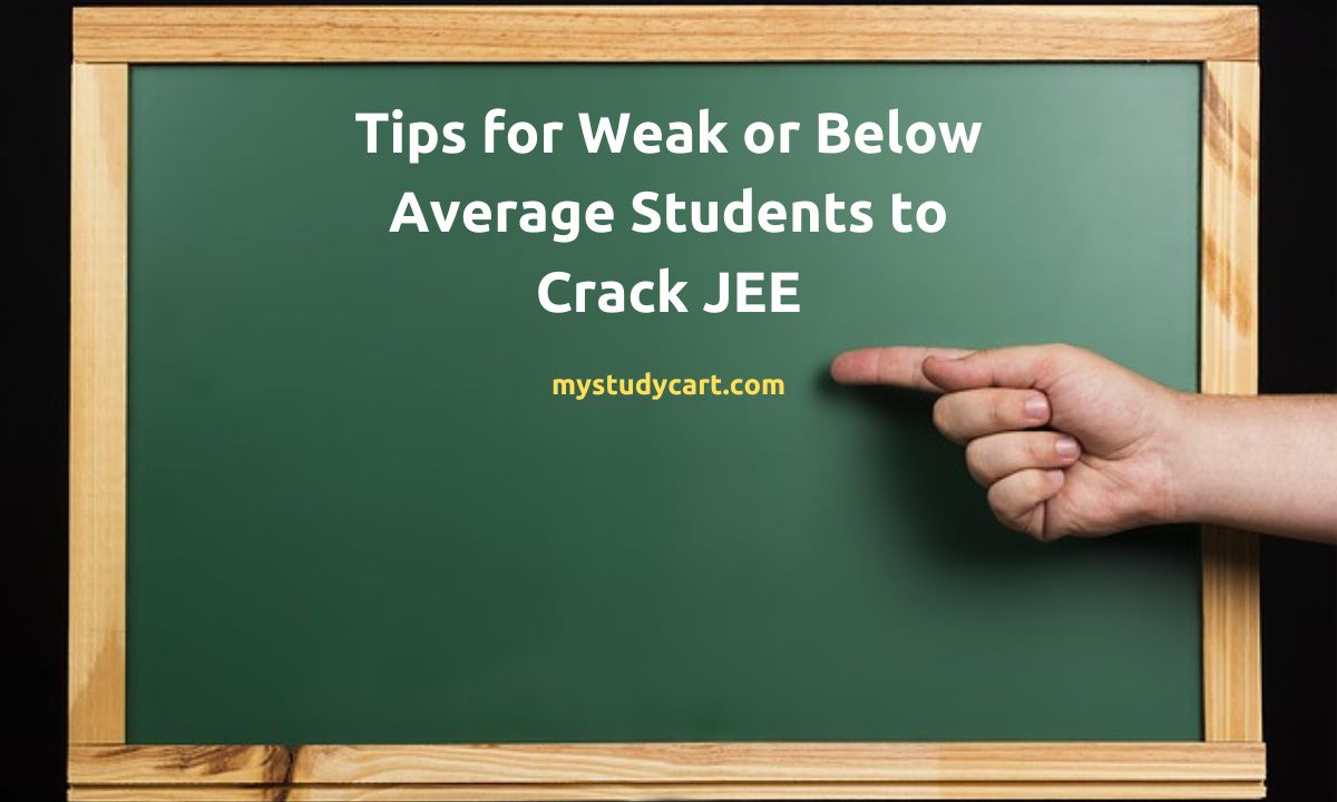 weak student crack JEE